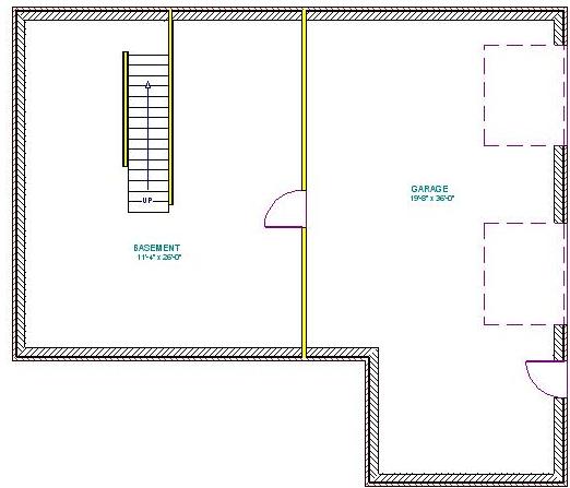 The Greenville Basement Plan Picture