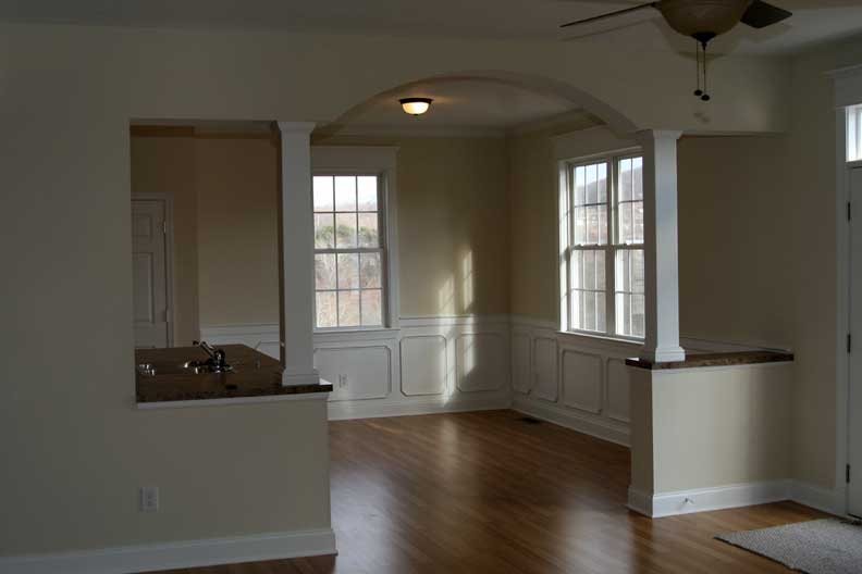 Enlarged view of dining room